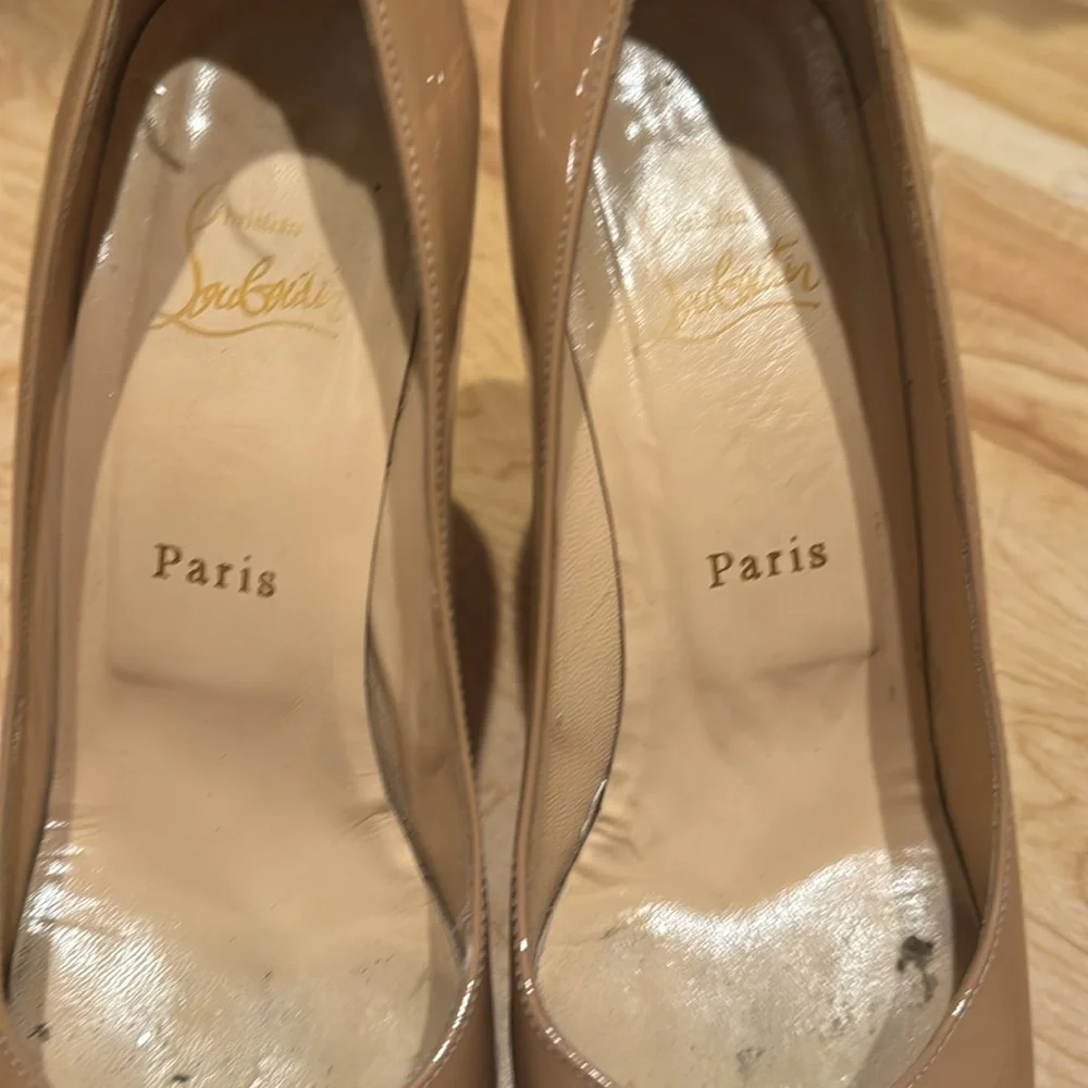 Patent Nude Leather Pumps from Christian Louboutin - Picture 7 of 7